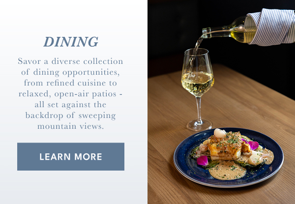 Dining at McLemore Resort